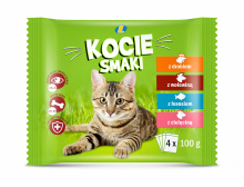 Karma dla kotów Kocie smaki saszetki