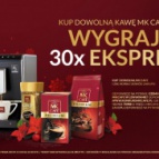 Kup dowolną kawę MK Cafe i wygraj 1 z 30 ekspresów!