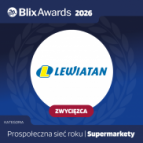 Polska Sieć Handlowa Lewiatan najbardziej zaangażowaną społecznie siecią handlową w&nbsp;plebiscycie Blix Awards 2026