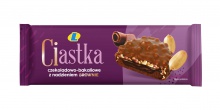 Ciastka czekoladowo-bakaliowe z nadzieniem brownie 