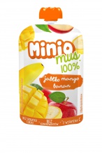 Mus owocowy Minio jabłko-mango-banan 