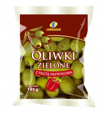 Oliwki zielone z pastą paprykową