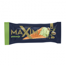 Lody w rożku Maxim Premium pistacja 