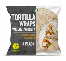 Tortilla Wraps wieloziarnista 