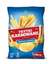 Frytki karbowane